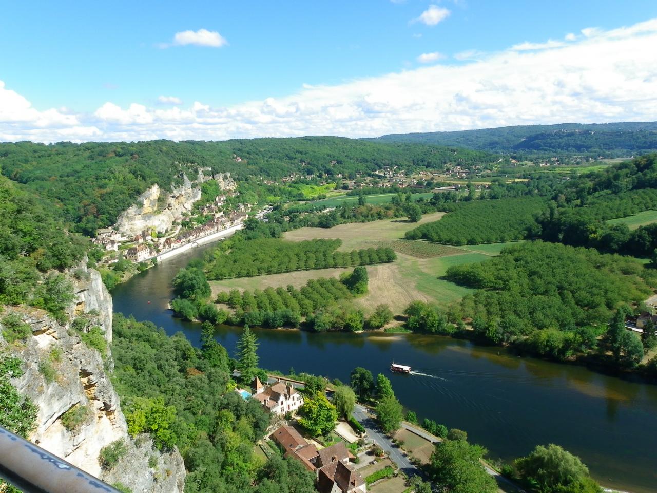 la Dordogne vue des Jardins de Marqueyssac